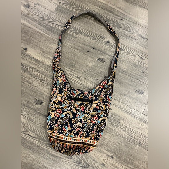 Colourful Floral Crossbody Bag - Picture 1 of 5